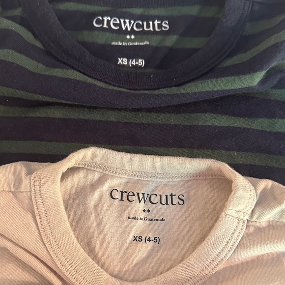 Crewcuts Kids Long Sleeve Tees - Gray, Black, Blue, Cream - Picture 4 of 13